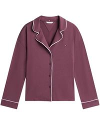Tommy Hilfiger - Pyjama Met Knopen En Afwerking - Lyst