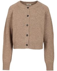 Weekend by Maxmara - Button-Up Wool Cardigan - Lyst