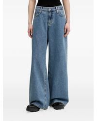KARL LAGERFELD - Jean À Coupe Ample - Lyst