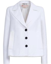 Marni - Flared Blazer - Lyst