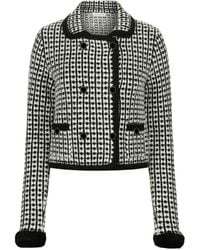 Nina Ricci - Tweed-Effect Double-Breasted Jacket - Lyst