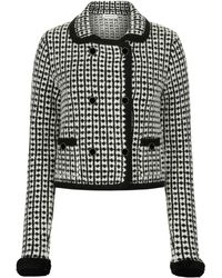 Nina Ricci - Chaqueta con efecto de tweed - Lyst