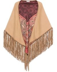 Pierre Louis Mascia - Paisley-Schal Mit Fransen - Lyst