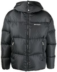 Palm Angels - Hooded Track Jacket - Lyst