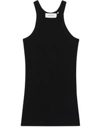 Sportmax - Débardeur En Maille À Design Côtelé - Lyst