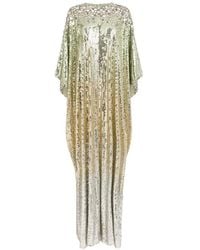 Jenny Packham - Fontaine Sequin-Embellished Maxi Dress - Lyst