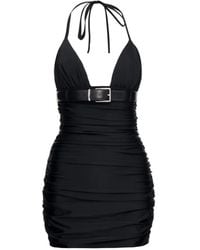 MEDEA - Ruched Mini Dress - Lyst