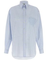 Moschino - Heart Vichy Shirt - Lyst