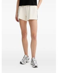 Guess - Logo-Embroidered Side-Stripe Shorts - Lyst