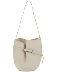 Liffner - Buckle-Detail Leather Shoulder Bag - Lyst
