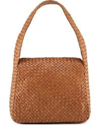 Officine Creative - Class woven leather shoulder bag - Lyst