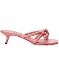 Loewe - Flamenco Knot Sandals - Lyst