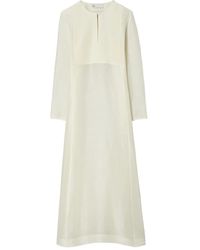 Tory Burch - Linen And Silk Long Kaftan - Lyst