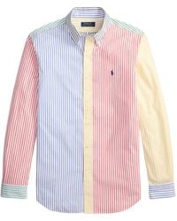 Polo Ralph Lauren - Striped Button-Down Collar Shirt - Lyst