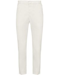 Dondup - Pressed-crease Slim-fit Trousers - Lyst