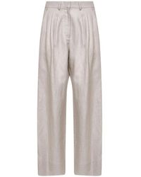 PT Torino - Pleated Trousers - Lyst