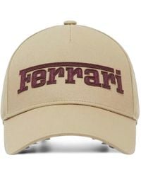 Ferrari - Logo-Embroidered Baseball Cap - Lyst