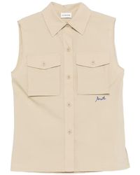 P.A.R.O.S.H. - Chemise Ninja À Poche Poitrine - Lyst