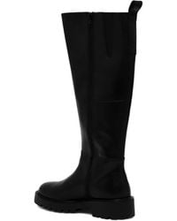 Vagabond Shoemakers - Zip-Detail Block-Heel Knee-High Boots - Lyst