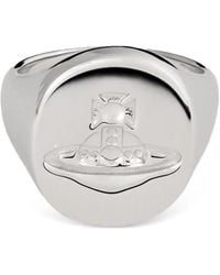 Vivienne Westwood - Ring Met Orb-Detail - Lyst