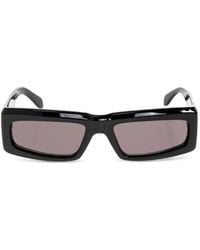 Palm Angels - Lunettes De Soleil À Monture Rectangulaire Et Détail Palmier - Lyst