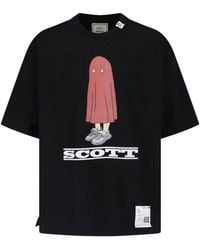 Maison Mihara Yasuhiro - Scott Printed Short-Sleeve T-Shirt - Lyst