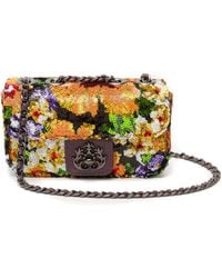 Isla - Mini Anne Sequinned Shoulder Bag - Lyst