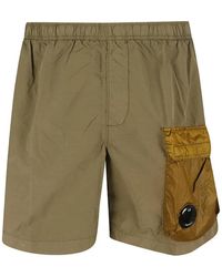 C.P. Company - Flatt Nylon Mixed Lens Cargo Swim Shorts - Lyst