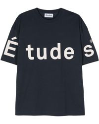 Etudes Studio - T-shirt Met Print - Lyst