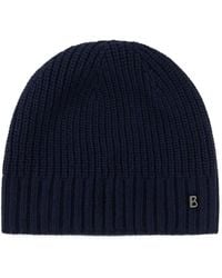 Bogner - Freddy Ribbed-Knit Beanie Hat - Lyst
