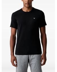Emporio Armani - Pyjama À Logo Imprimé - Lyst