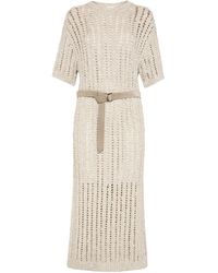 Brunello Cucinelli - ニットドレス - Lyst