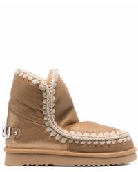Mou - Rhinestone Embellished Eskimo Boots - Lyst