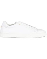 Doucal's - Lace-Up Leather Sneakers - Lyst