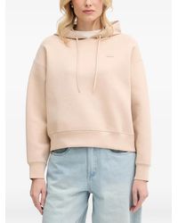Lacoste - Logo-Patch Drawstring Hoodie - Lyst