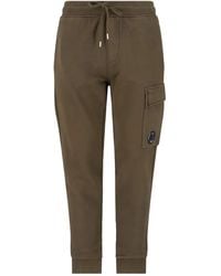 C.P. Company - Cargo-Pocket Drawstring Track Pants - Lyst
