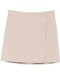 Semicouture - Straight Mini-Rok - Lyst