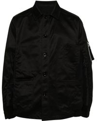Sacai - Cotton Shirt Jacket - Lyst