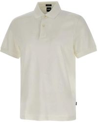BOSS - Polo En Coton Mercerisé - Lyst