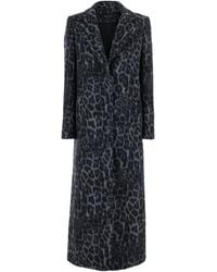 FEDERICA TOSI - Leopard-Print Coat - Lyst