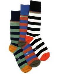 Paul Smith - Striped Three Pack Of Socks - Lyst