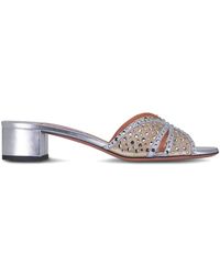 Aquazzura - 35Mm Crystal Lover Sandals - Lyst