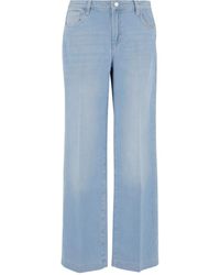 L'Agence - Logo-patch Jeans - Lyst
