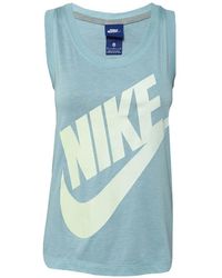 Nike - Logo-Print Tank Top - Lyst