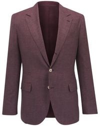 Brunello Cucinelli - Plaid Notched Jacket - Lyst