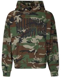 BBCICECREAM - Distressed Camouflage Hoodie - Lyst
