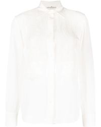 Ermanno Scervino - Embroidered Long-sleeved Shirt - Lyst