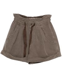 Isabel Marant - Nirma Cotton And Linen Canvas Shorts - Lyst