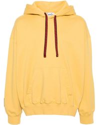 Lanvin - X Future hoodie en coton à logo brodé - Lyst