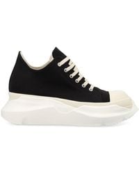 Rick Owens - Abstract Low Sneakers - Lyst